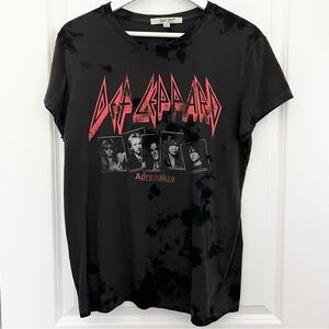 NWOT Junk Food Def Leppard Adrenalize Tee